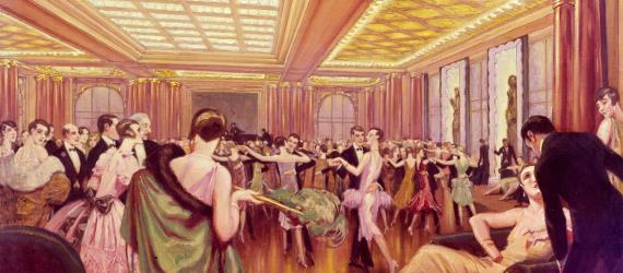 Dancing scene